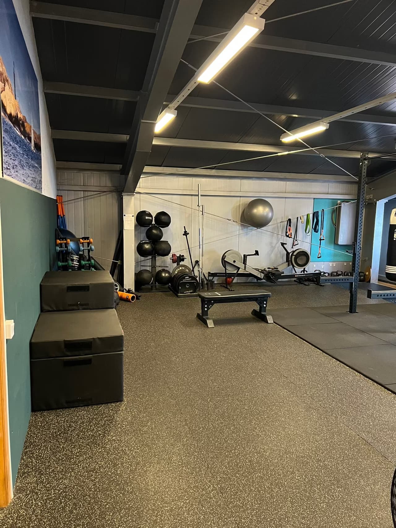 Träning i boxen